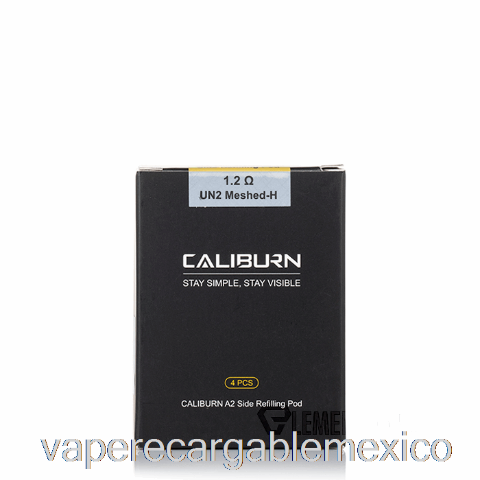 Vape Recargable Uwell Caliburn A2s Cápsulas De Repuesto 1.2ohm A2s Pods